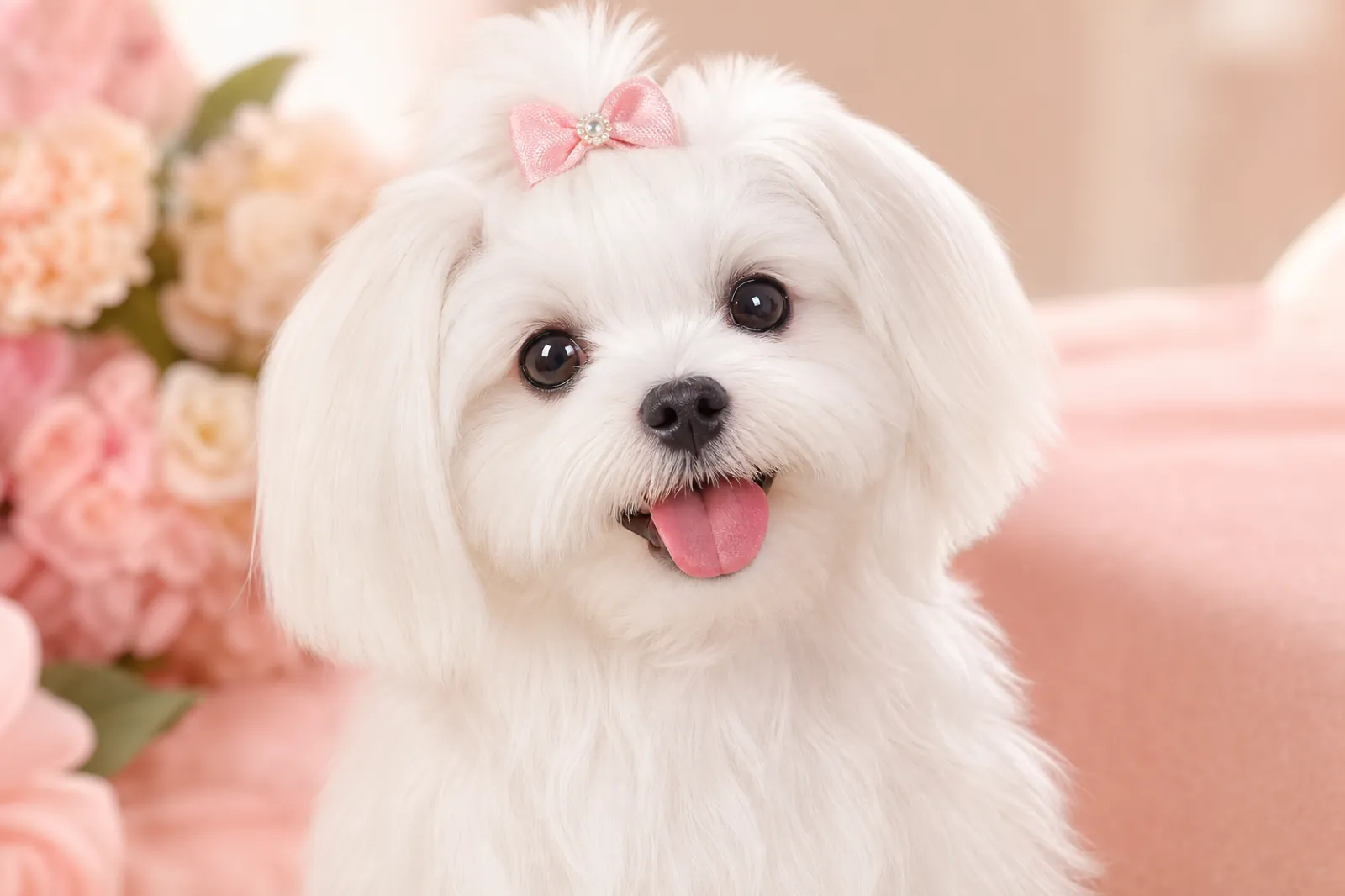 Bichon Maltes feliz, listo para descargar Lolafy